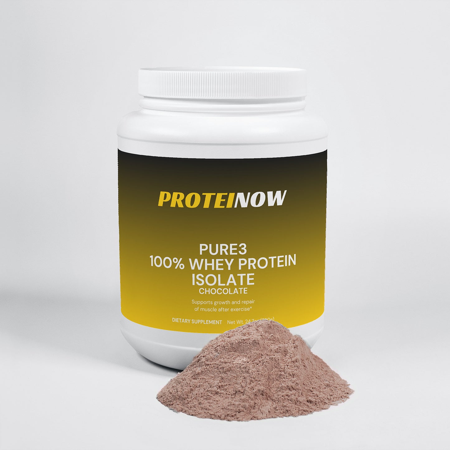 Pure3 100% Whey Protein Isolate (Chocolate)