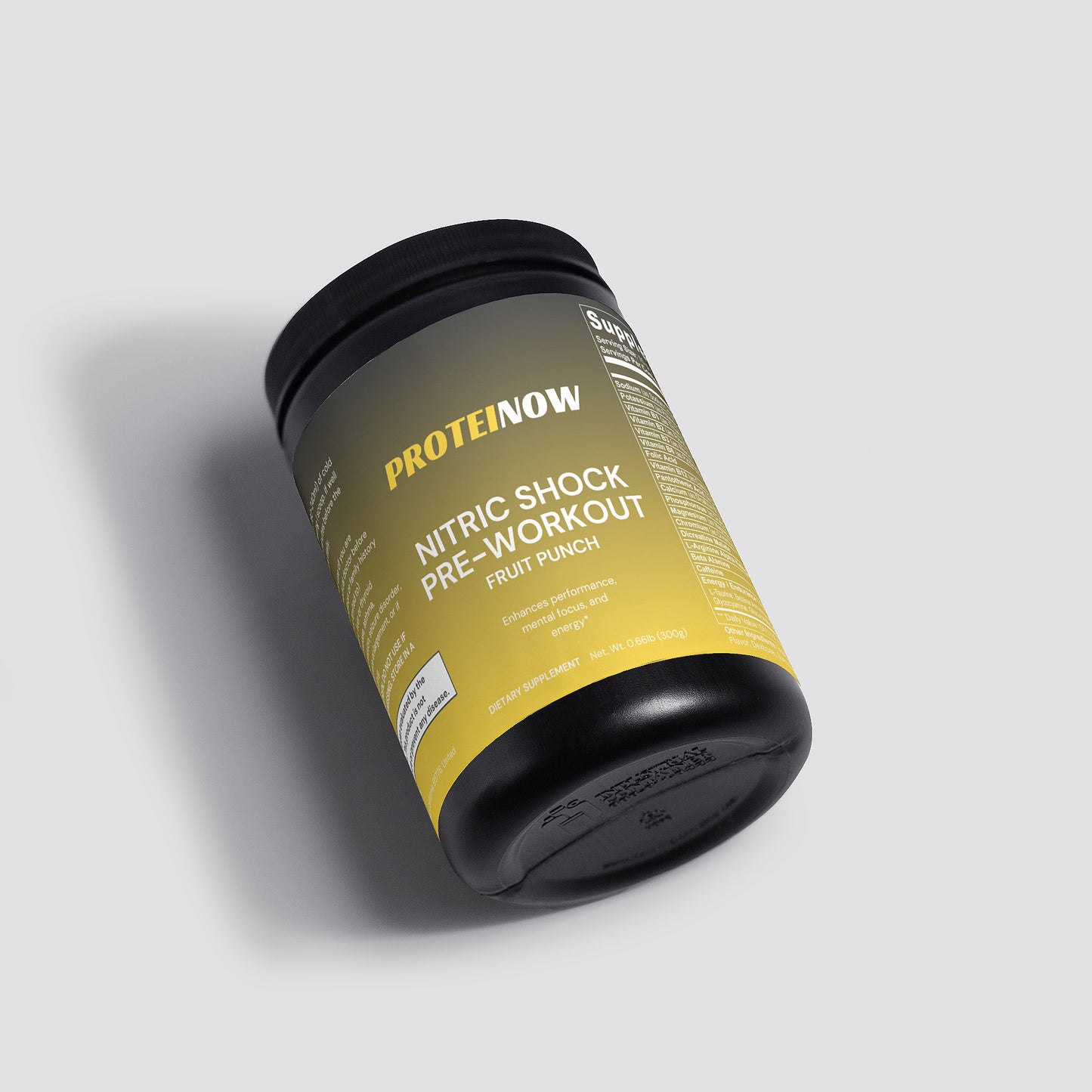 Nitric Shock Pre-Workout Powder (Fruit Punch)