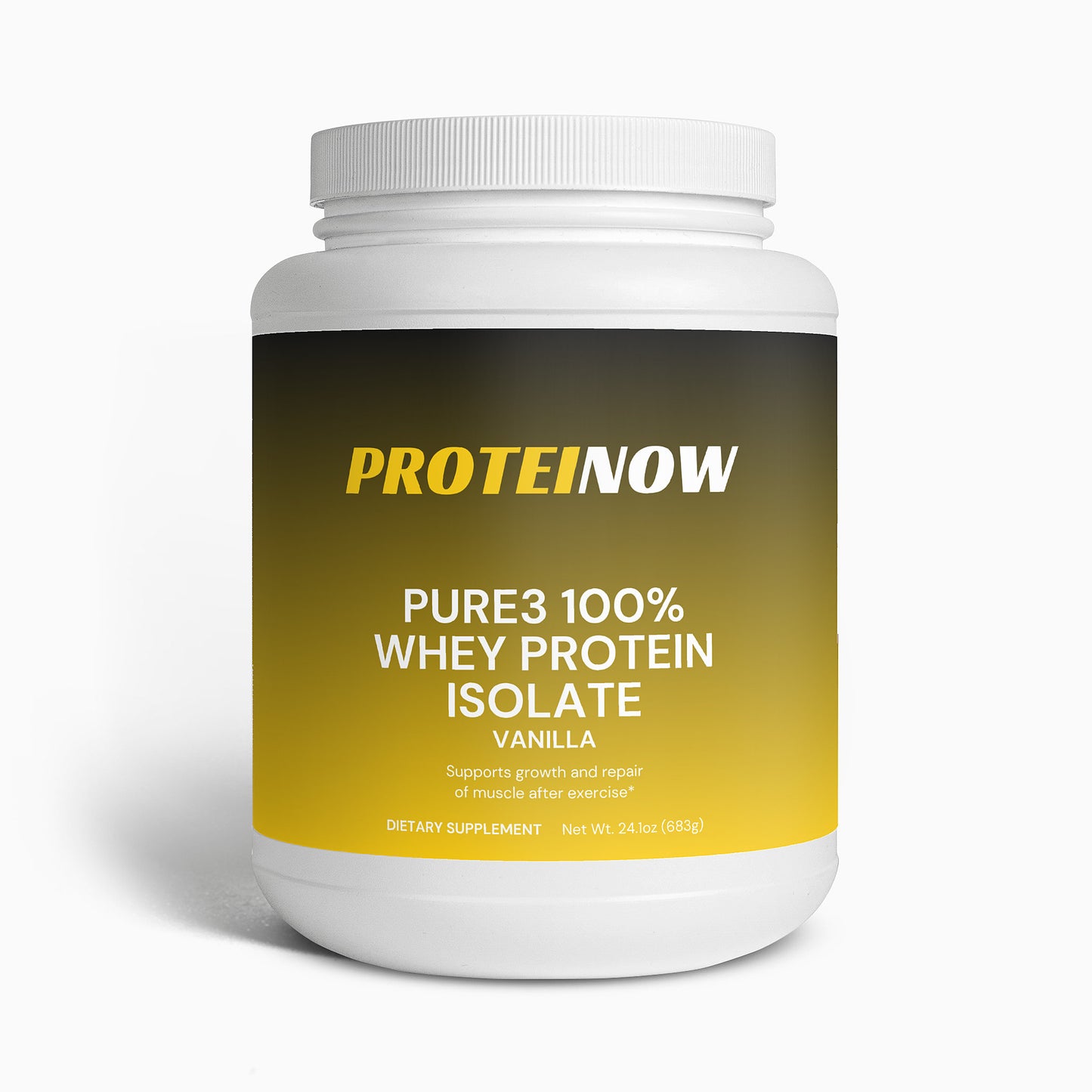 Pure3 100% Whey Protein Isolate (Vanilla)